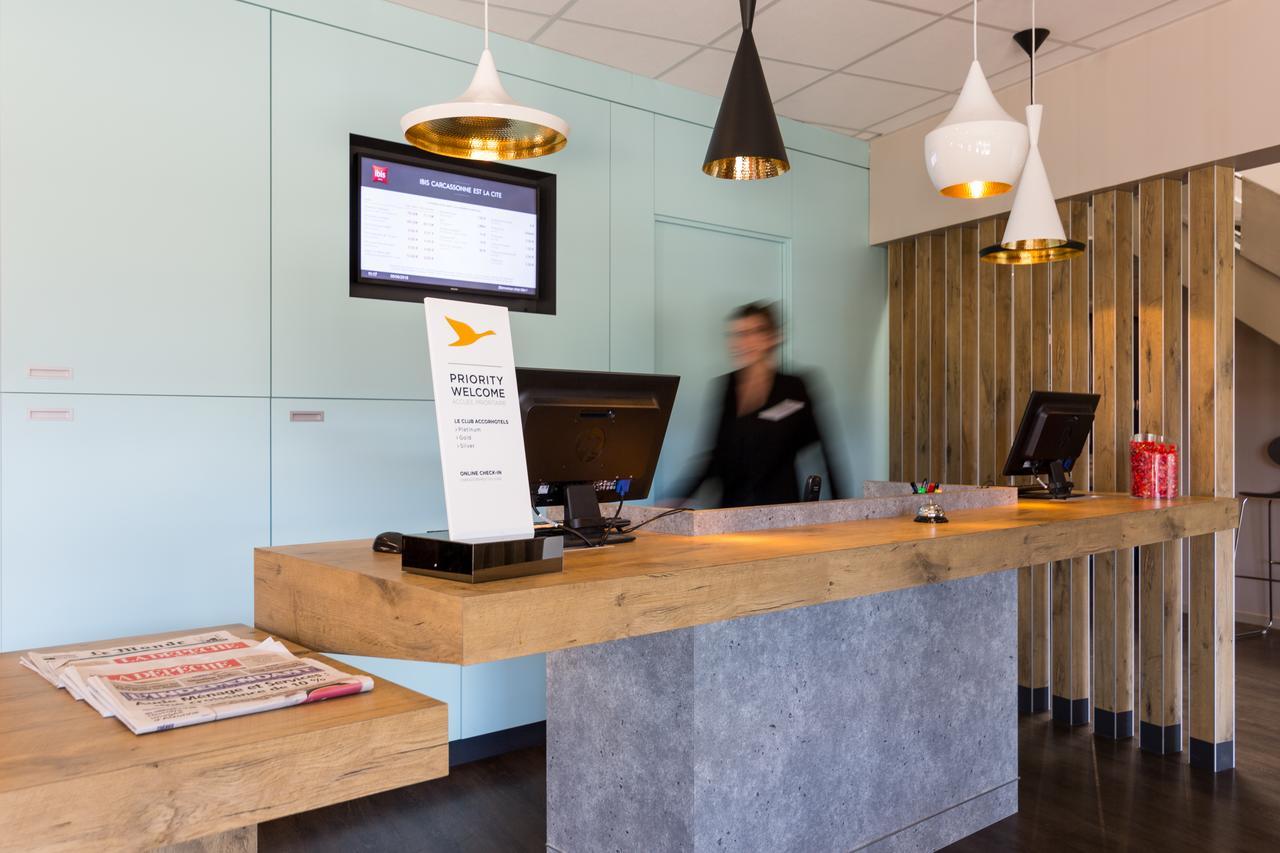 Отель Ibis Carcassonne Est La Cite Экстерьер фото